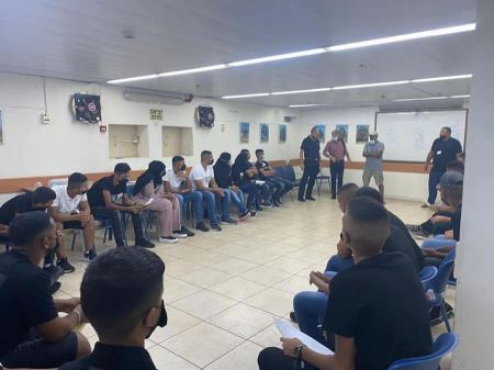 القيادة الشابة في الجماهيري رهط تنهي اسبوع المخيم الارشادي بالترحيب بالقادة الجدد 